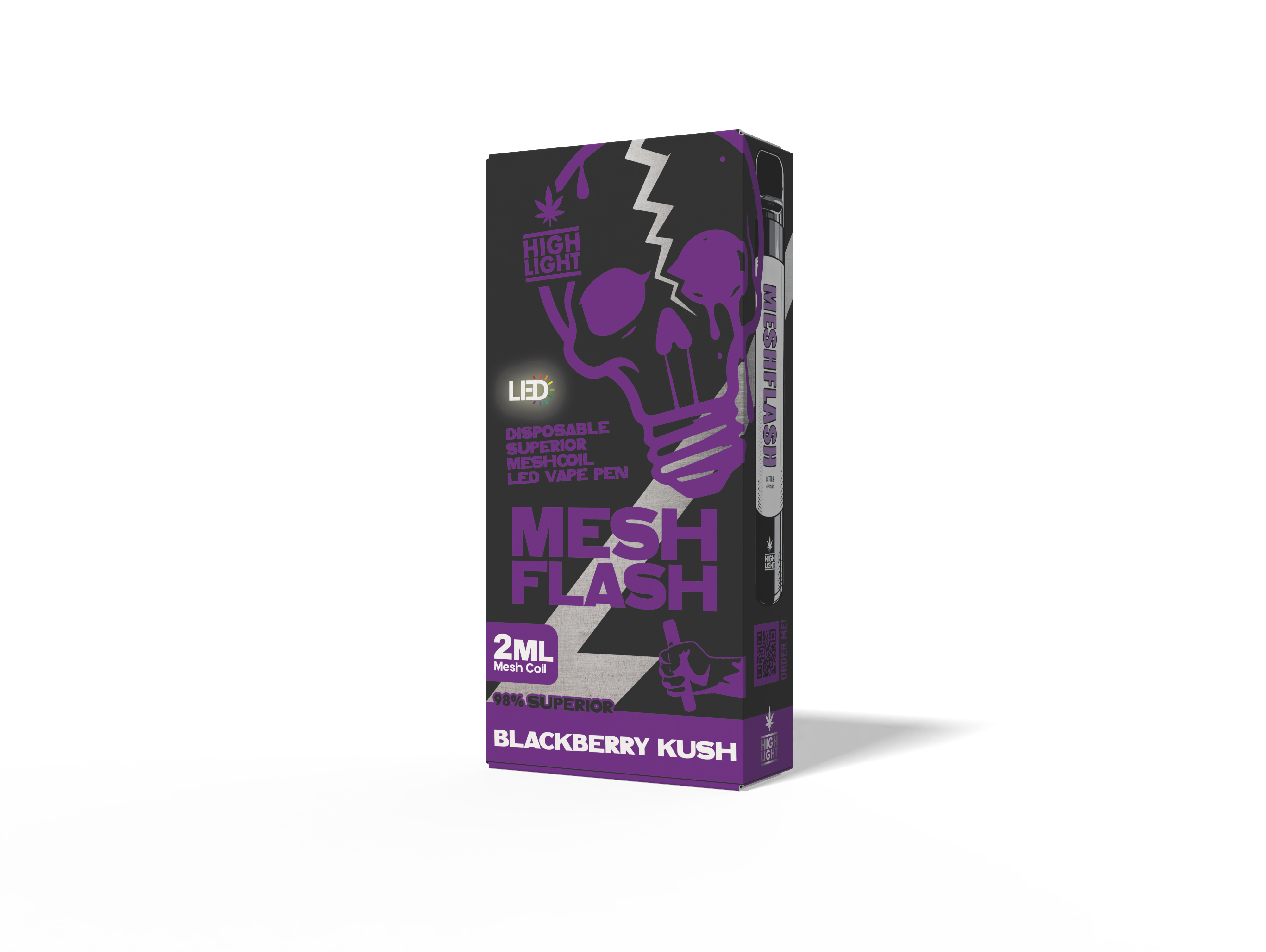 H2 Superior Blend Blackberry Kush 2ml
