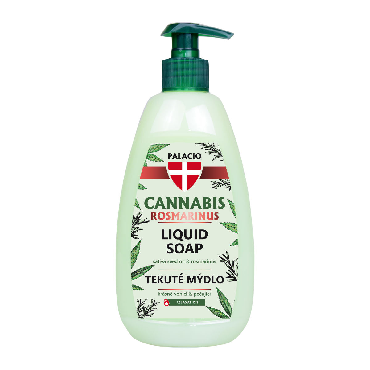 Cannabis Rosmarinus Handseife, 500 ml Palacio-HHCFriends