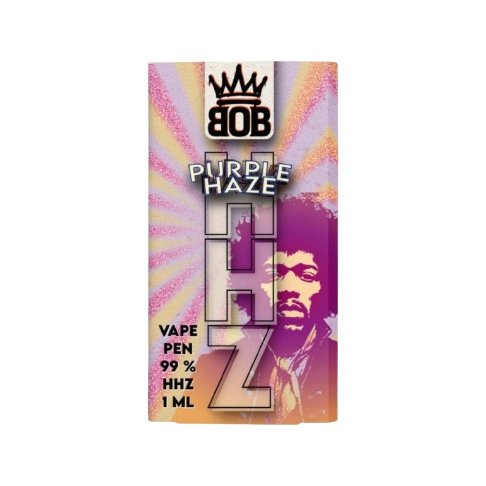 BOB HHZ Vape Pen Purple Haze 99% 1ml
