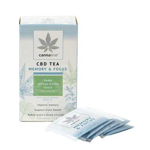 Cannaline CBD-Tee – ERINNERUNG & FOKUS-HHCFriends