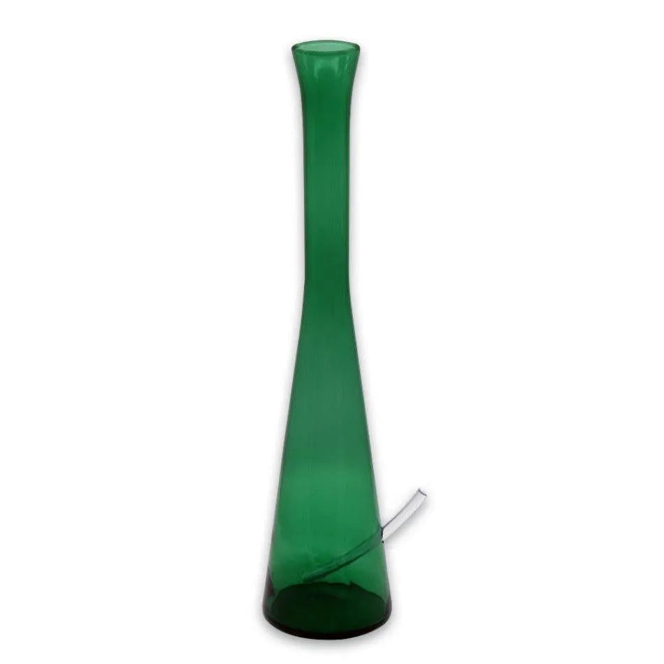 Hollandbong 38cm Grün ohne Kickloch - mit Schlauch-HHCFriends