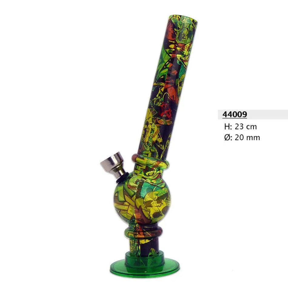 Acrylbong grün 23cm-HHCFriends