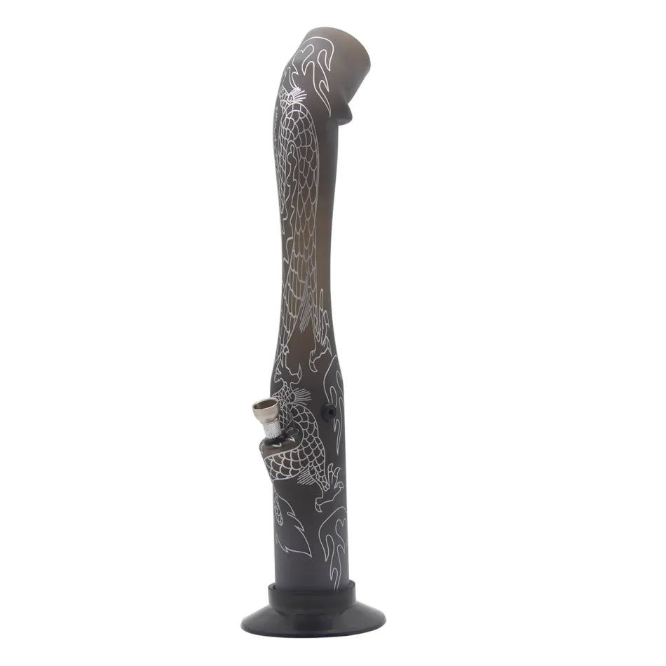 Acrylbong Black Dragon 40,5cm-HHCFriends