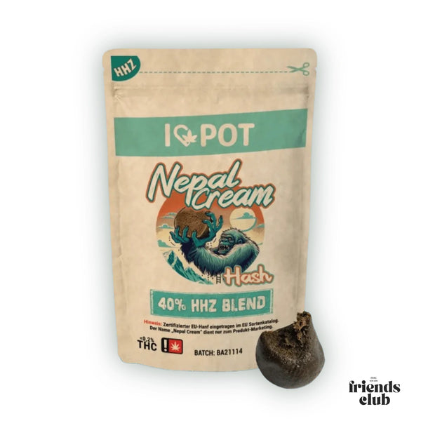 I Love Pot HHZ Hash Nepal Cream