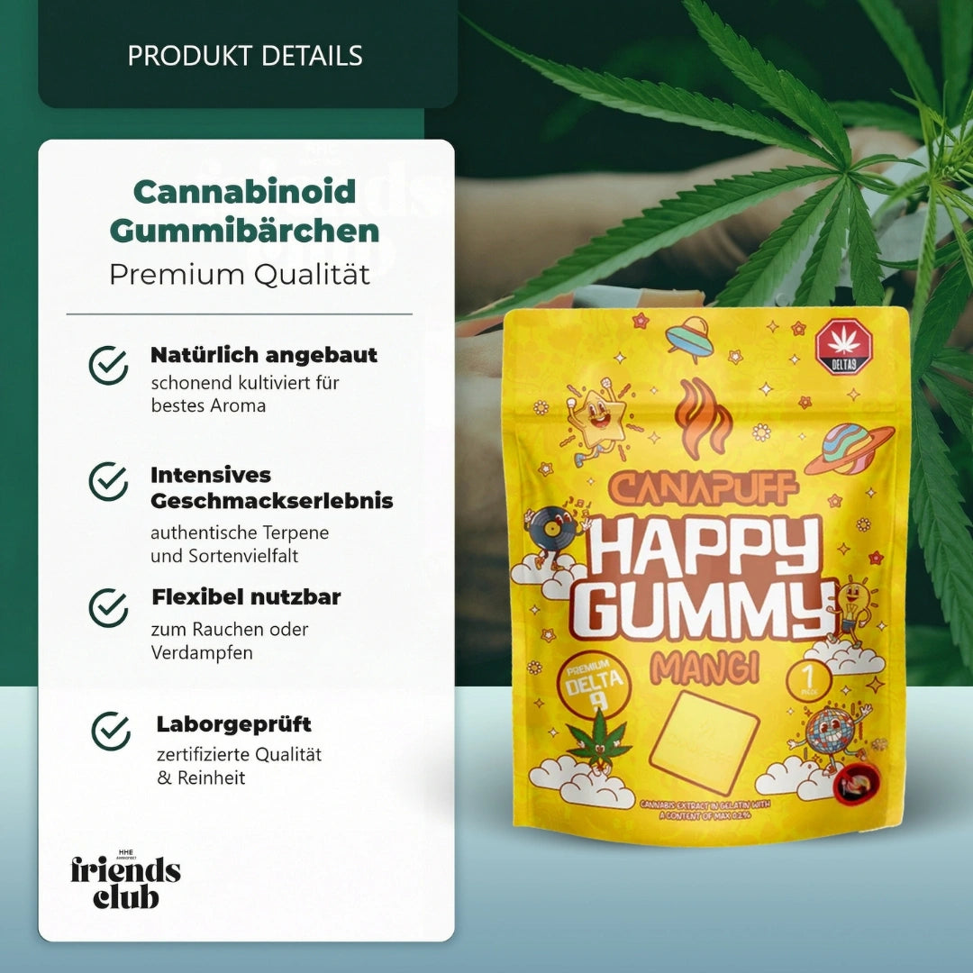 THC Aroma Gummies Mango