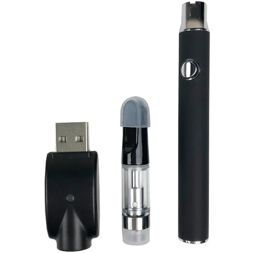 Batterie mit USB Ladegerät - 510er Gewinde HHCFriends