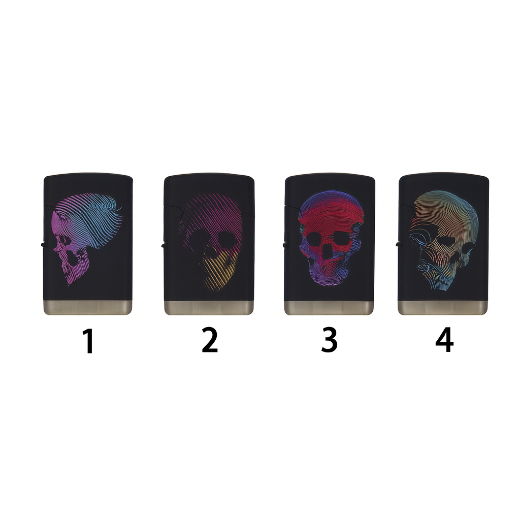 Sturmfeuerzeug Skull Jetflame-HHCFriends
