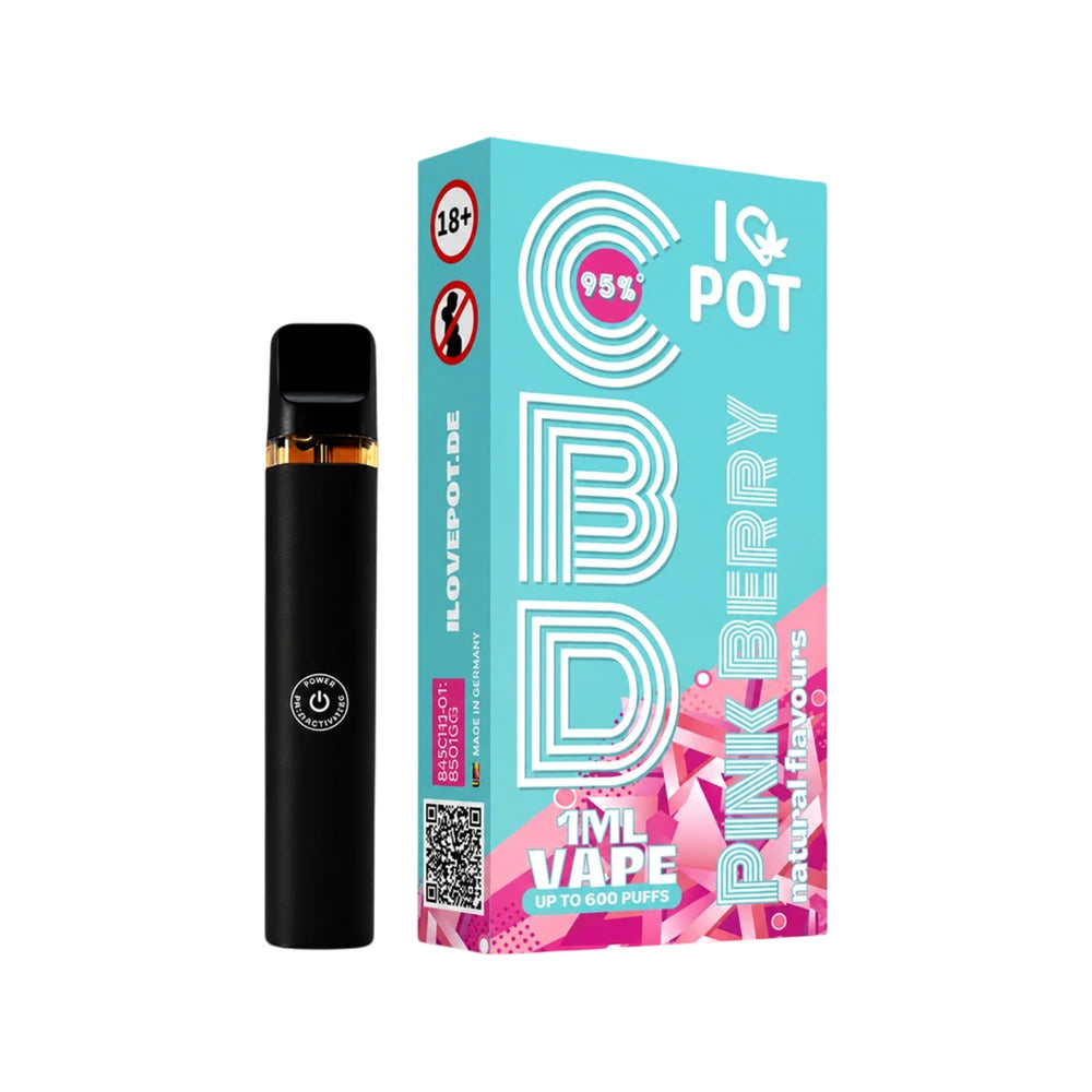 CBD Vape Pink Berry 1ml