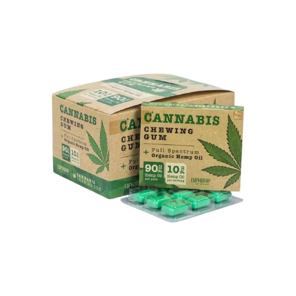 Euphoria Cannabis Kaugummi mit Hanföl