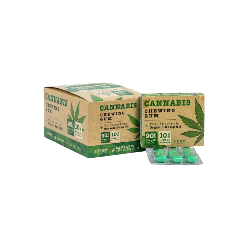 Euphoria Cannabis Kaugummi mit Hanföl