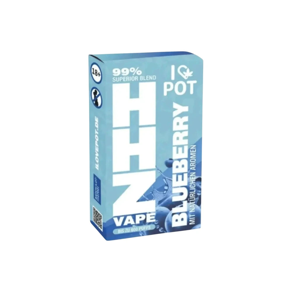HHZ Vape Pen Blueberry 95% 1ml