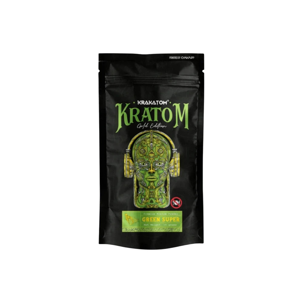 Kratom Powder Green Super - Gold Edition