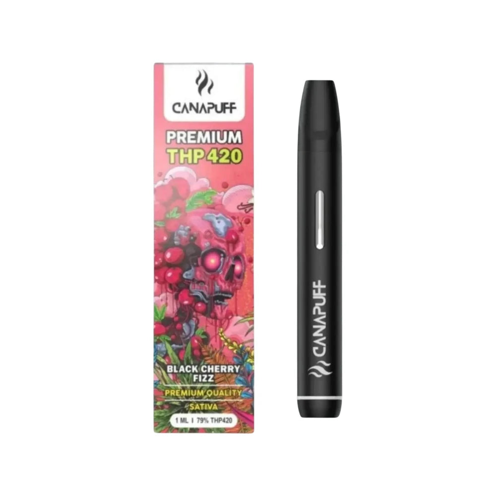 THP420 Vape Black Cherry Fizz 79% 1ml